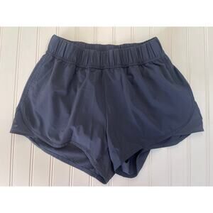 Aerie Offline Activewear Shorts Navy Blue Yoga Fitness Running Size Womens XS
